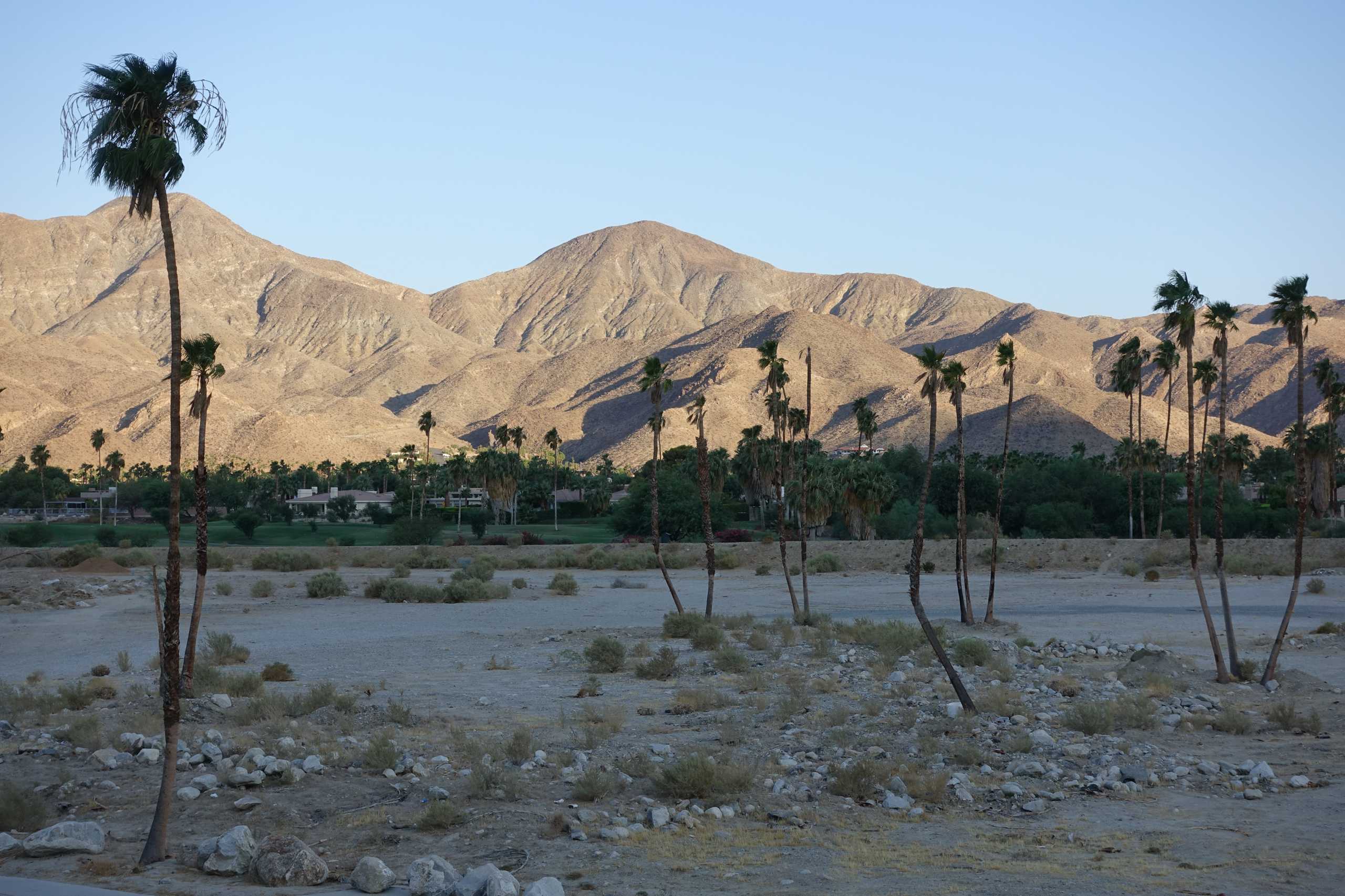 Aussicht aus dem Zimmer, Palm Canyon Ressort