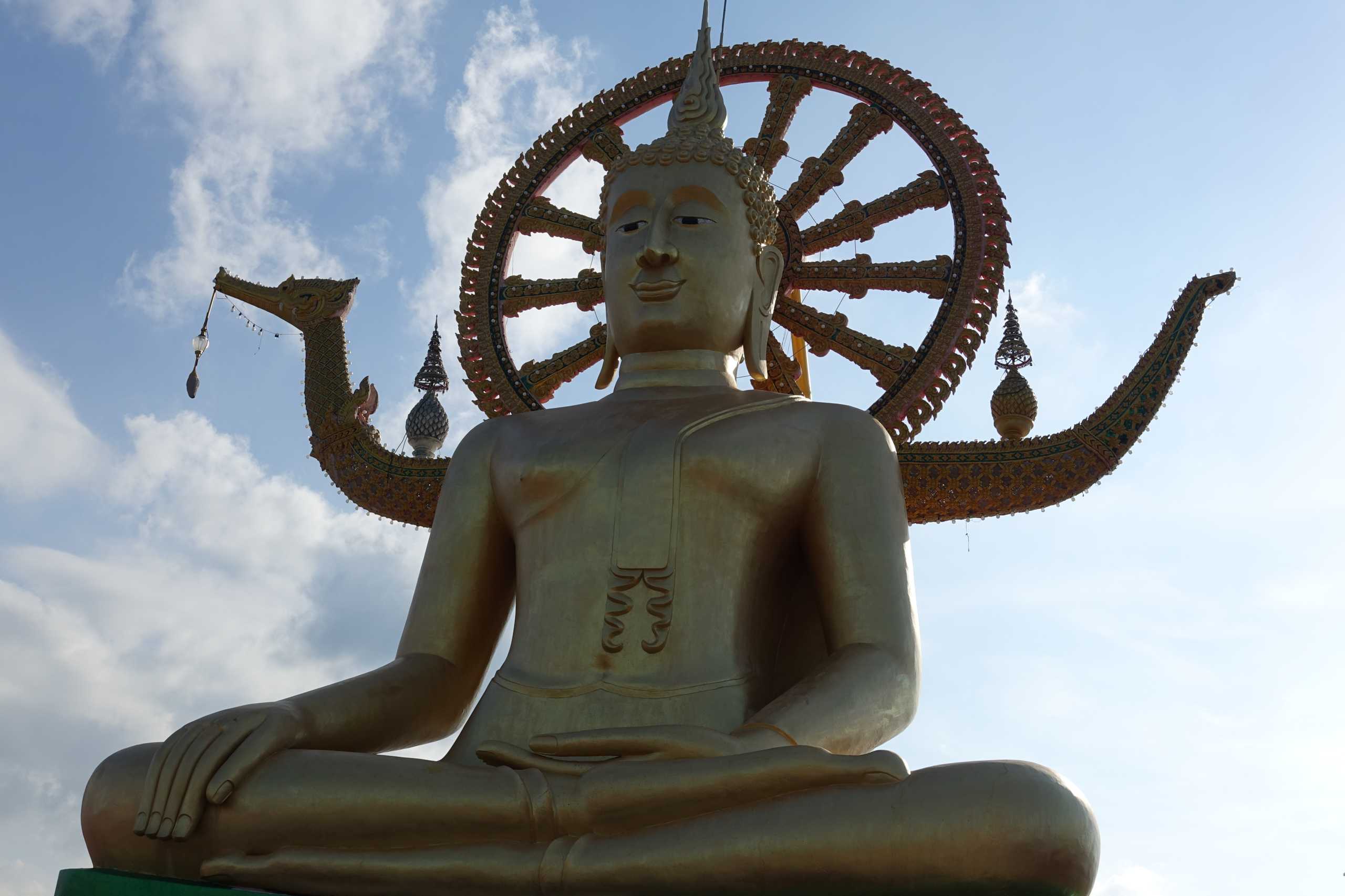 Und hier ist er, der berühmte Big Buddha von Koh Samui