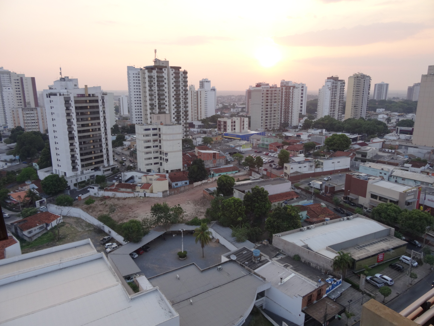 Cuiabá vom Zimmer aus gesehen