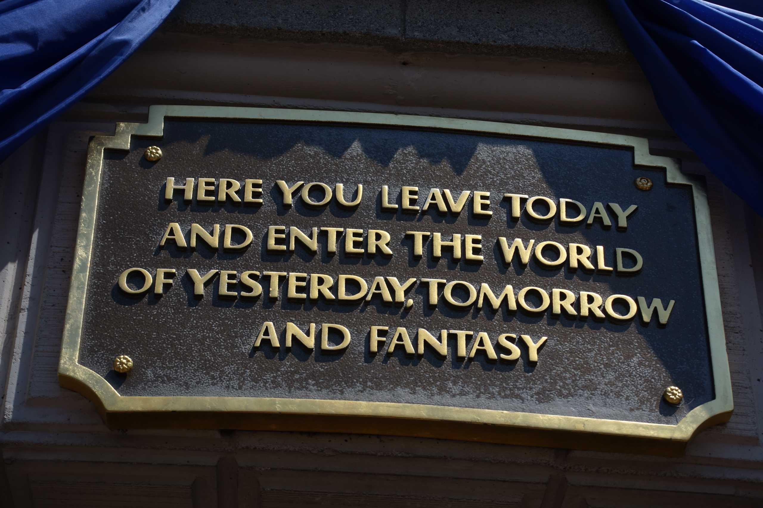 Motto von Walt Disney's Disneyland