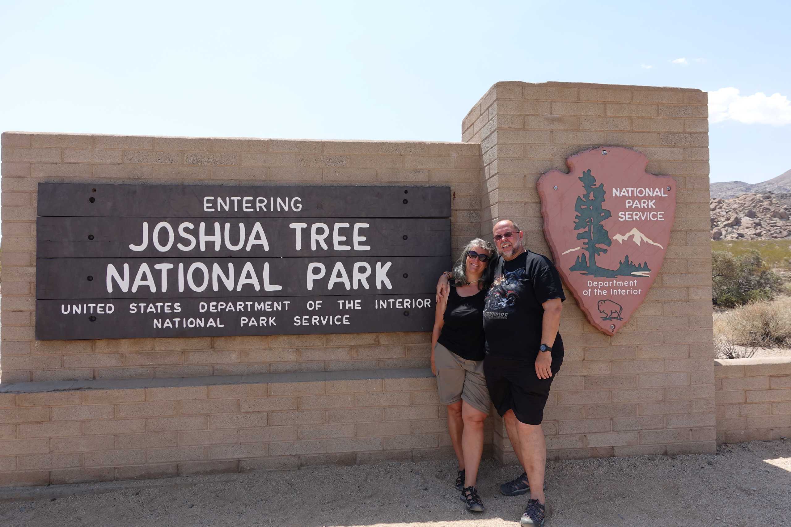 Eingang zum Joshua Tree National Park