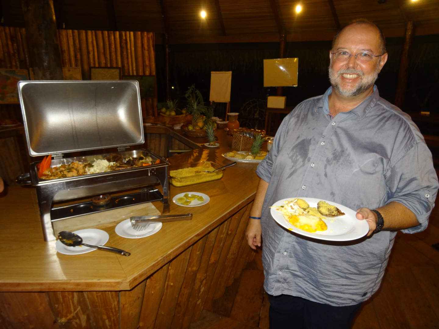 Reiner am tollen Buffet