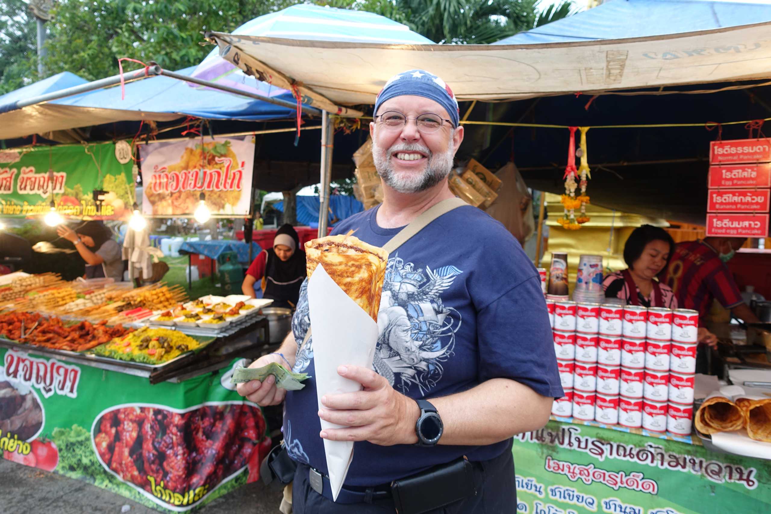 Reiner mit der extrem leckeren Pancake Tüte