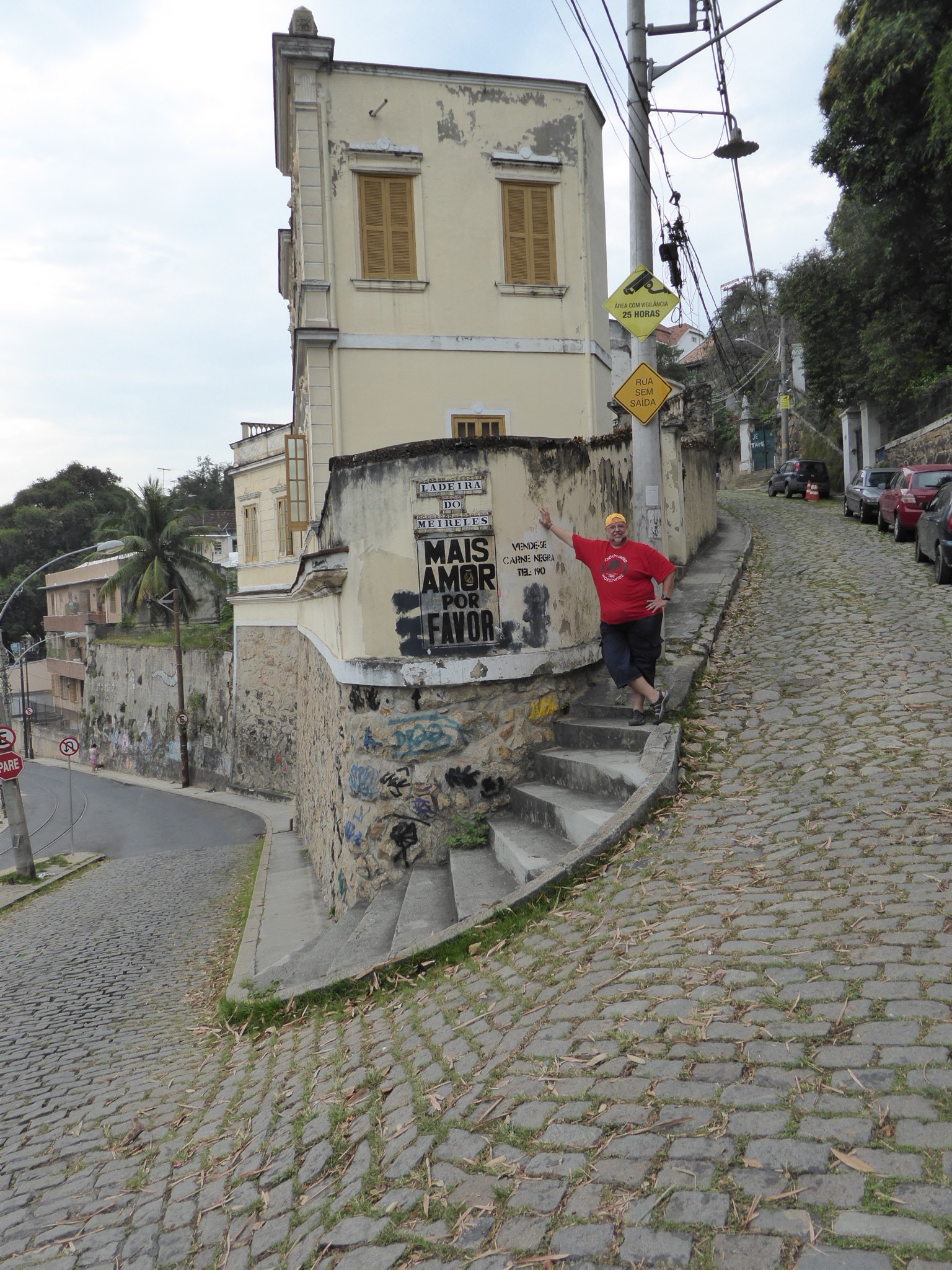 Reiner in Santa Teresa, an der Strasse zum Rio Panoramic