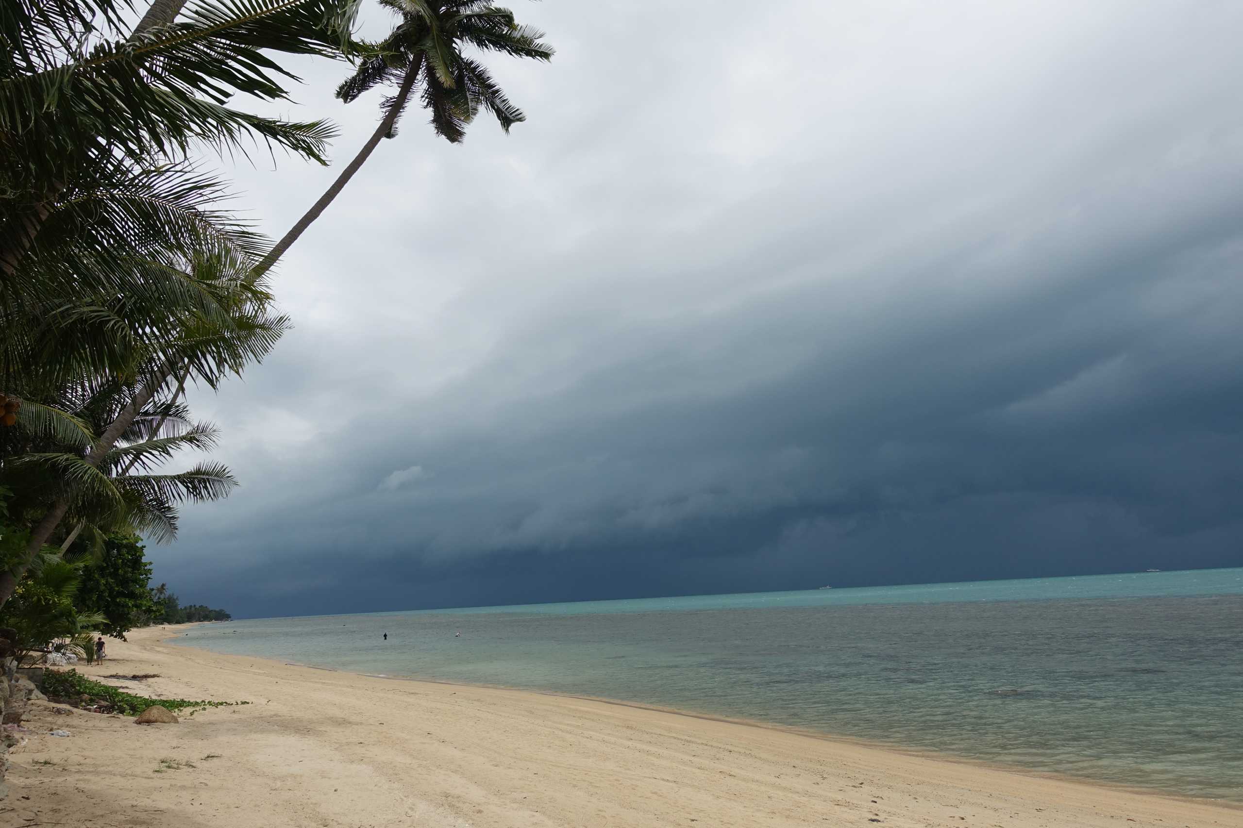 Das Unwetter naht