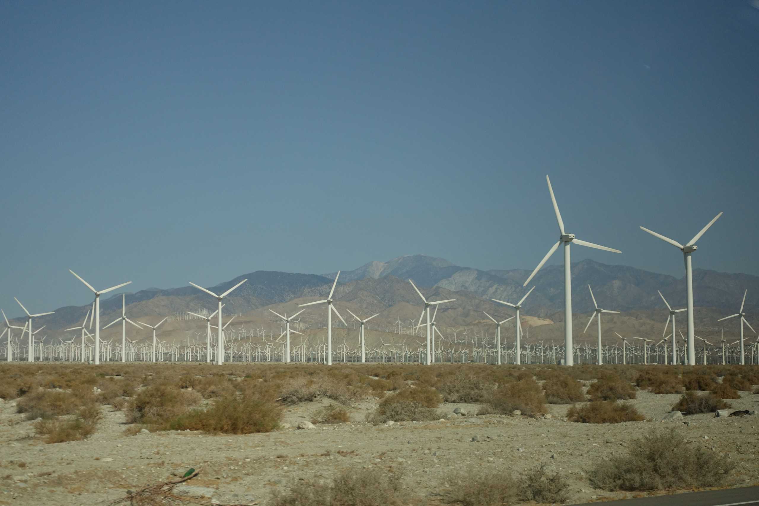 Windpark Palm Springs