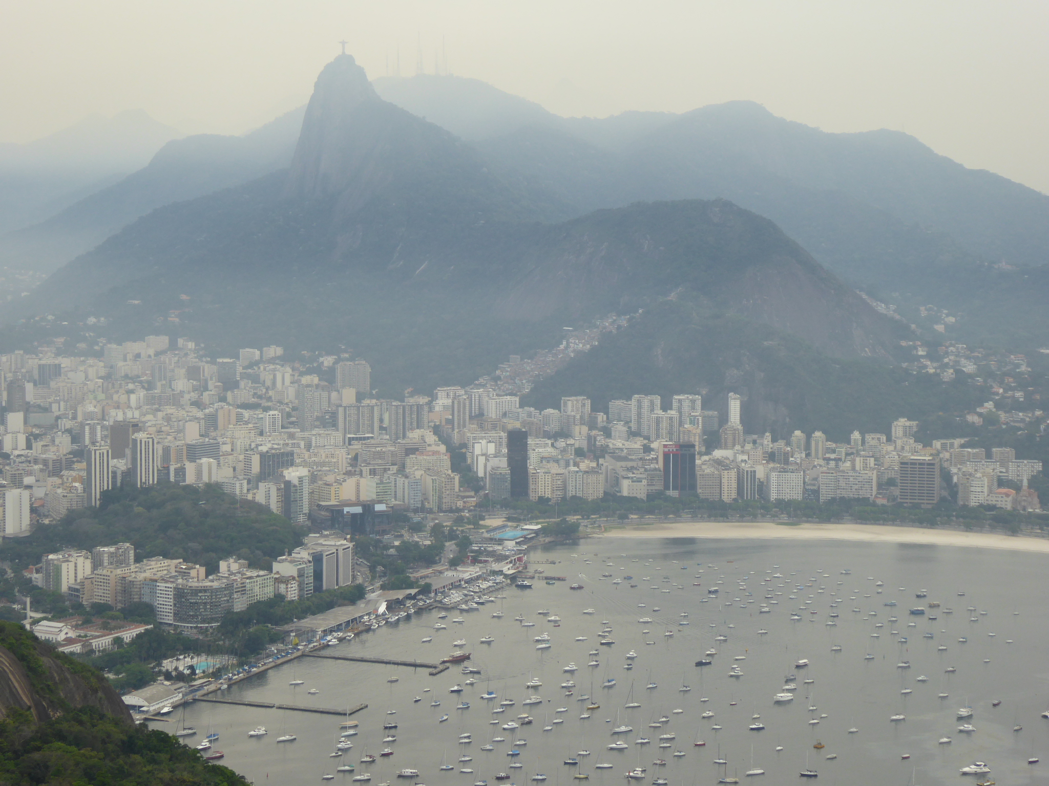 Rio de Janeiro vom Zuckerhut aus gesehen