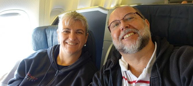 Monica und Reiner unterwegs in die USA